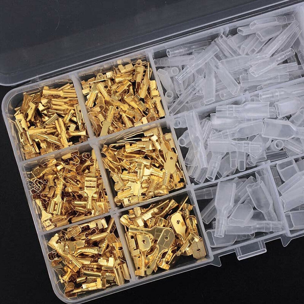 Set 135 Đầu Nối Dây Điện 2 8mm 4 8mm 6 3mm Chuyên Dụng