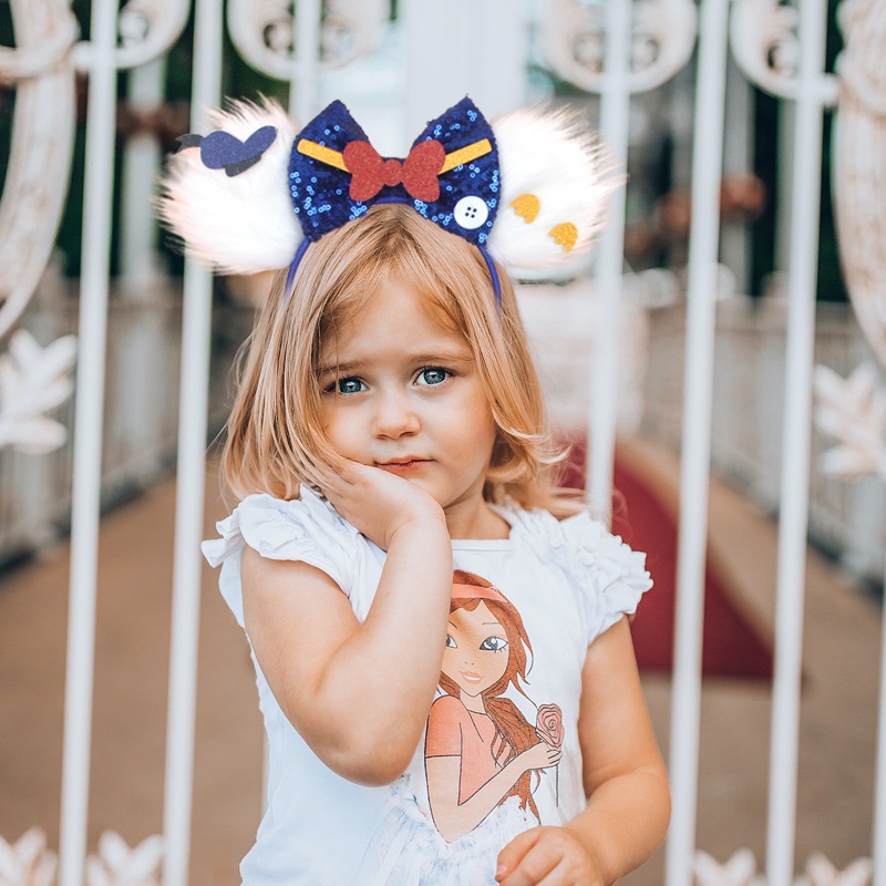 DISNEY Mới Băng Đô Tai Chuột mickey Xinh Xắn Cho Bé Gái