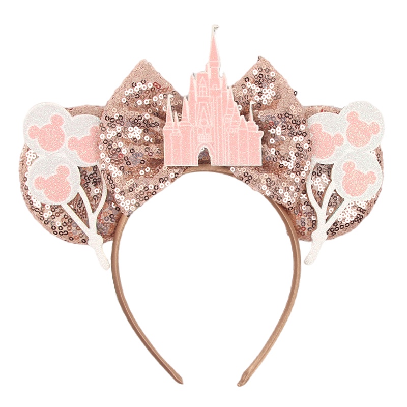 DISNEY Mới Băng Đô Tai Chuột mickey Xinh Xắn Cho Bé Gái