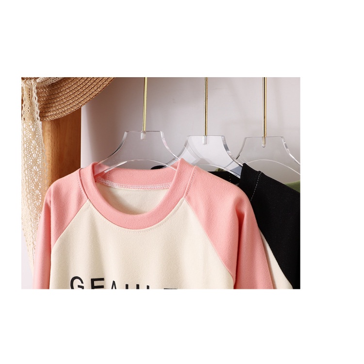 Áo Thun Tay Dài Cổ Tròn Phong Cách Đức Thời Trang Thu Đông Cho Bé Gái 70-160cm