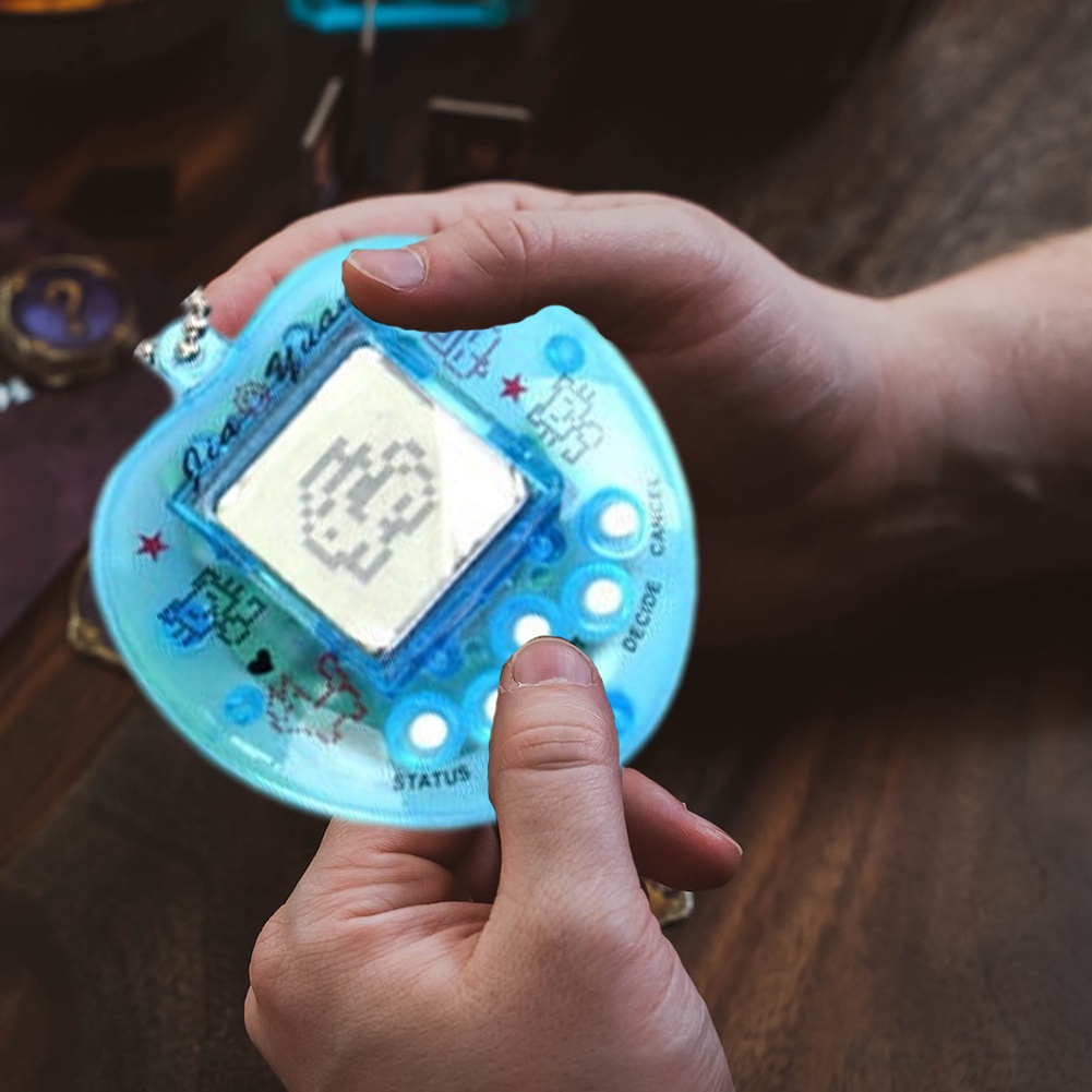 Máy Nuôi Thú Ảo Điện Tử Cầm Tay Màu Sắc Ngẫu Nhiên Vui Nhộn Cho Người Lớn