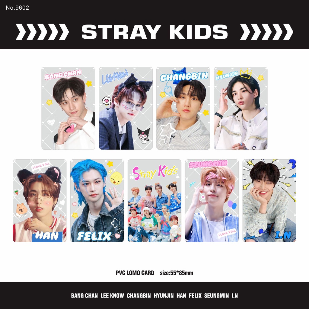 BTS Album INS Transparent Photocard Blackpink PVC Lomo Card