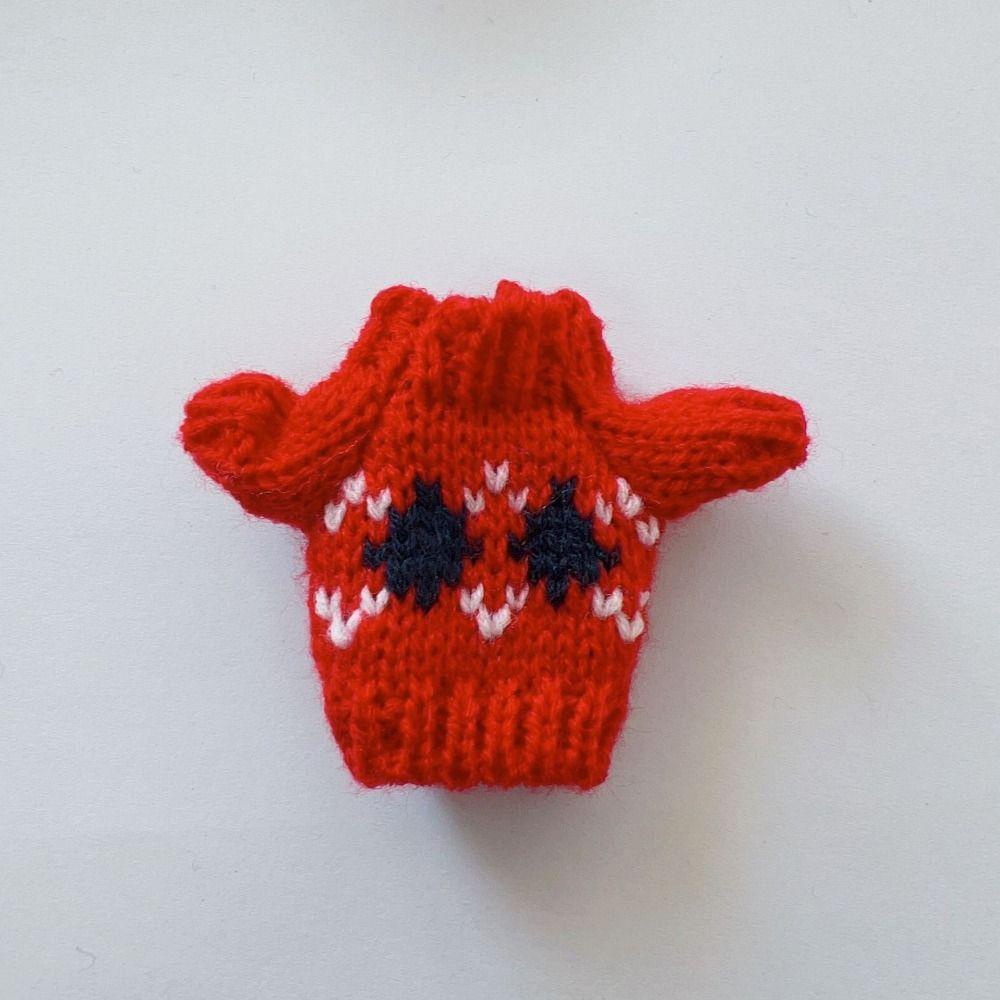Áo sweater Phong Cách Giáng Sinh Dễ Thương Cho Búp Bê bjd 10cm 16cm / 17cm