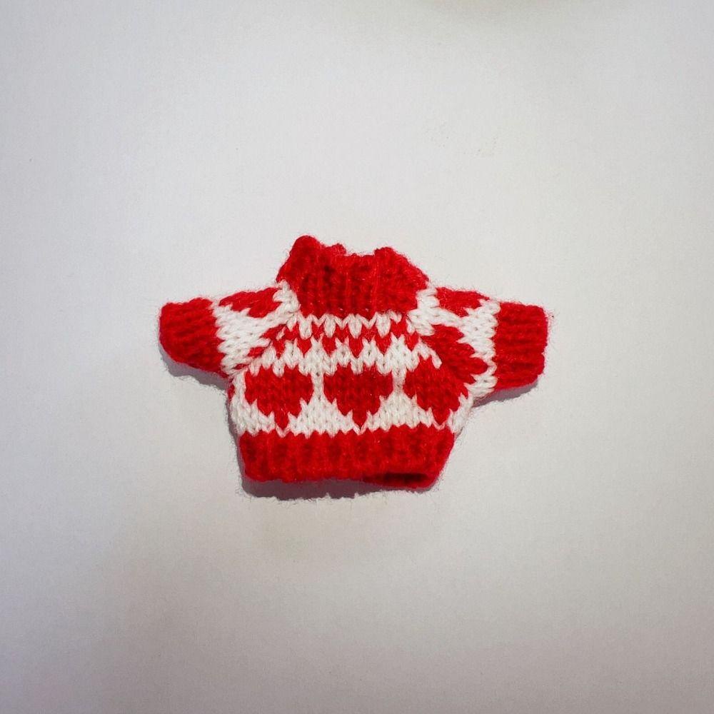 Áo sweater Phong Cách Giáng Sinh Dễ Thương Cho Búp Bê bjd 10cm 16cm / 17cm