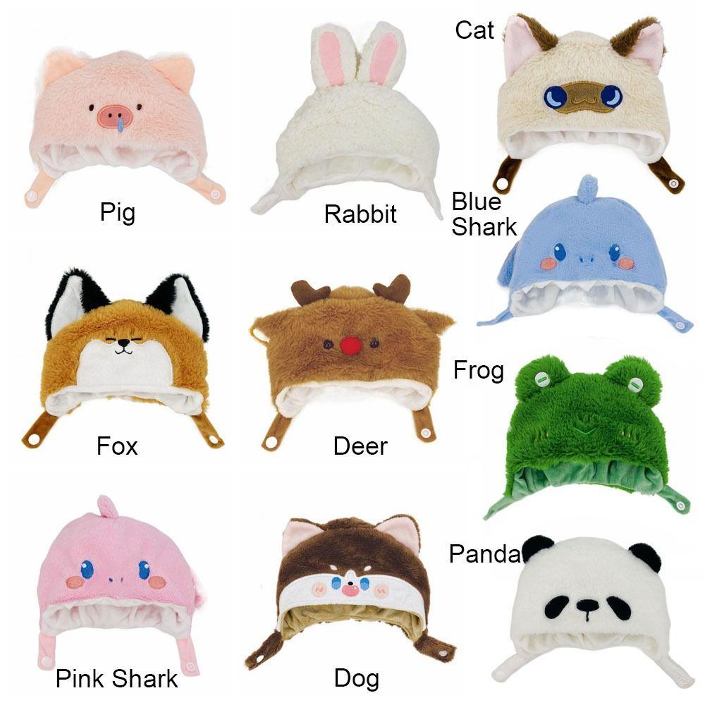 Mũ Nhồi Bông 20cm Hình Động Vật Dễ Thương