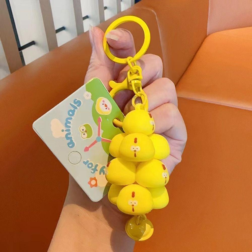 Mmluck Móc Khóa Bằng Nhựa pvc Hình Gà / Gấu Trúc / Gấu Trúc / Gà Con Hoạt Hình Cho Bé