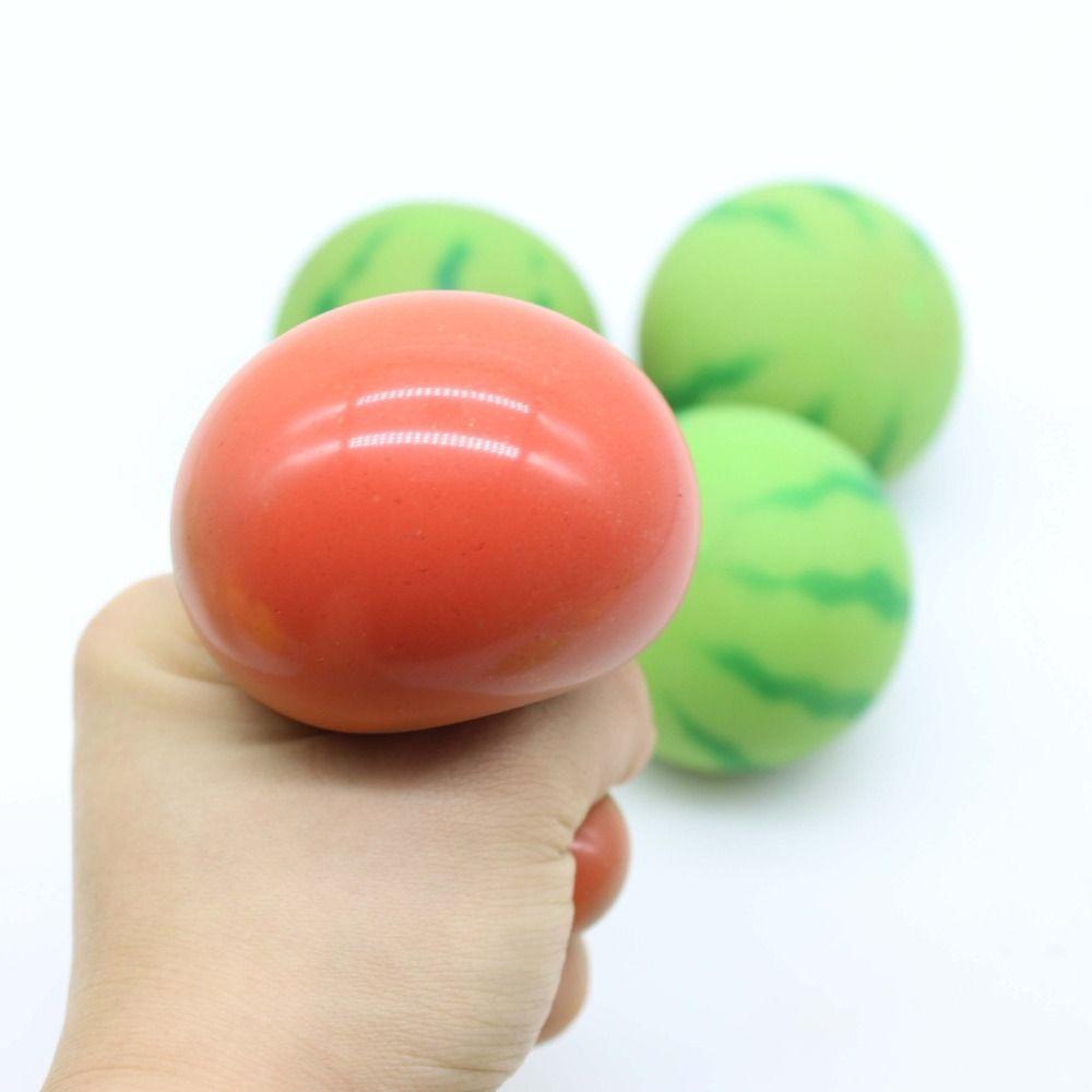 Quillan Đồ Chơi Quả Dưa Hấu Giả mini Đàn Hồi Nhanh Chóng Cho Trẻ Em
