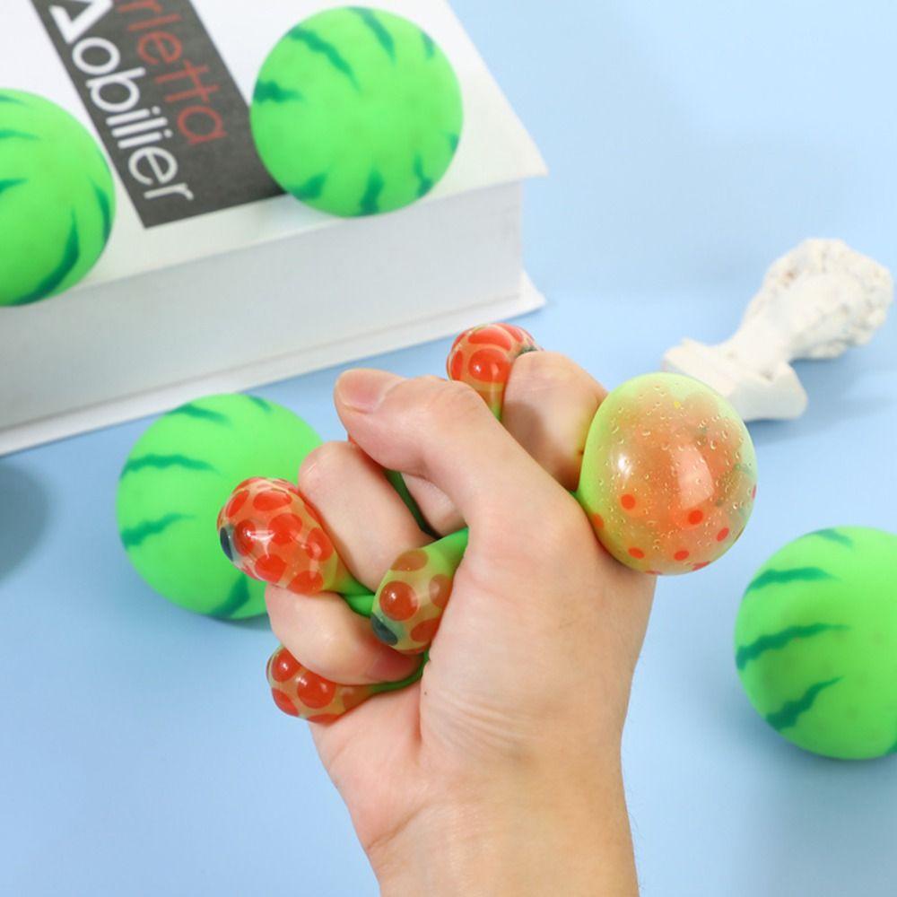 Quillan Đồ Chơi Quả Dưa Hấu Giả mini Đàn Hồi Nhanh Chóng Cho Trẻ Em