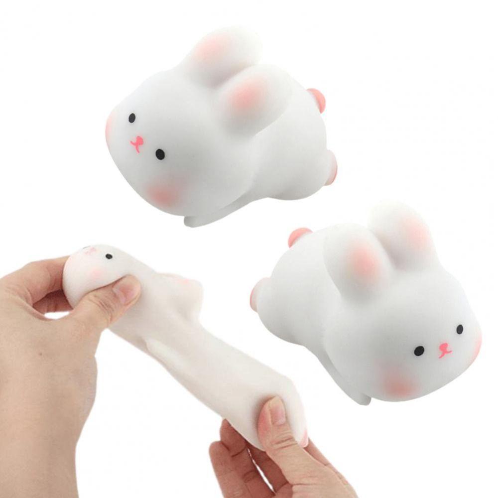 Cordellaub Đồ Chơi Nắn Bóp Đàn Hồi Mềm Mại Hình Thỏ Hoạt Hình Đáng Yêu Cho Bé Trai Và Bé Gái