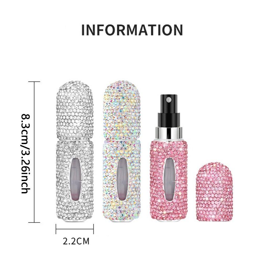 Avalentine Bình Xịt Nước Hoa mini Đính Đá Lấp Lánh Sang Trọng