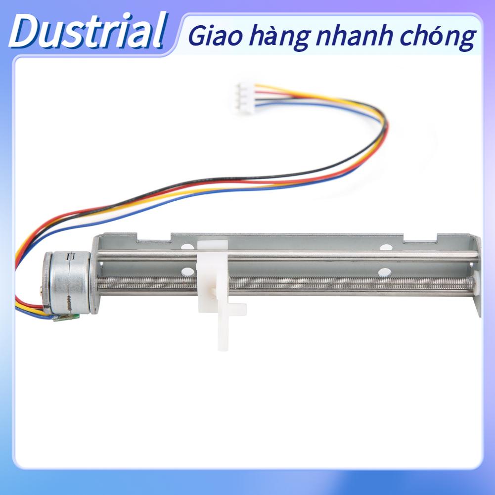 Dustrial Động cơ bước Hành trình tuyến tính có thanh trượt 80mm 2 pha 4 dây Máy khắc laser nhỏ DIY