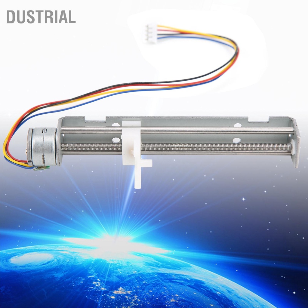 Dustrial Động cơ bước Hành trình tuyến tính có thanh trượt 80mm 2 pha 4 dây Máy khắc laser nhỏ DIY