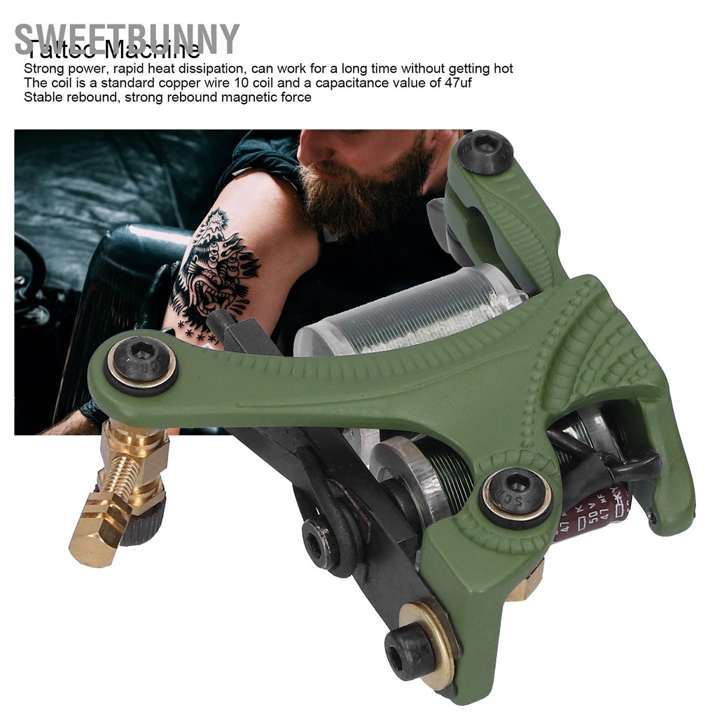 SweetBunny Đúc Máy xăm Liner Shader Coil Nguồn cung cấp hình mạnh mẽ