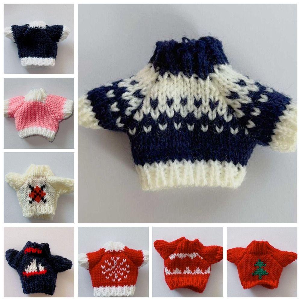 Búp Bê bjd Mặc Áo Len Dễ Thương 10cm 16cm / 17cm