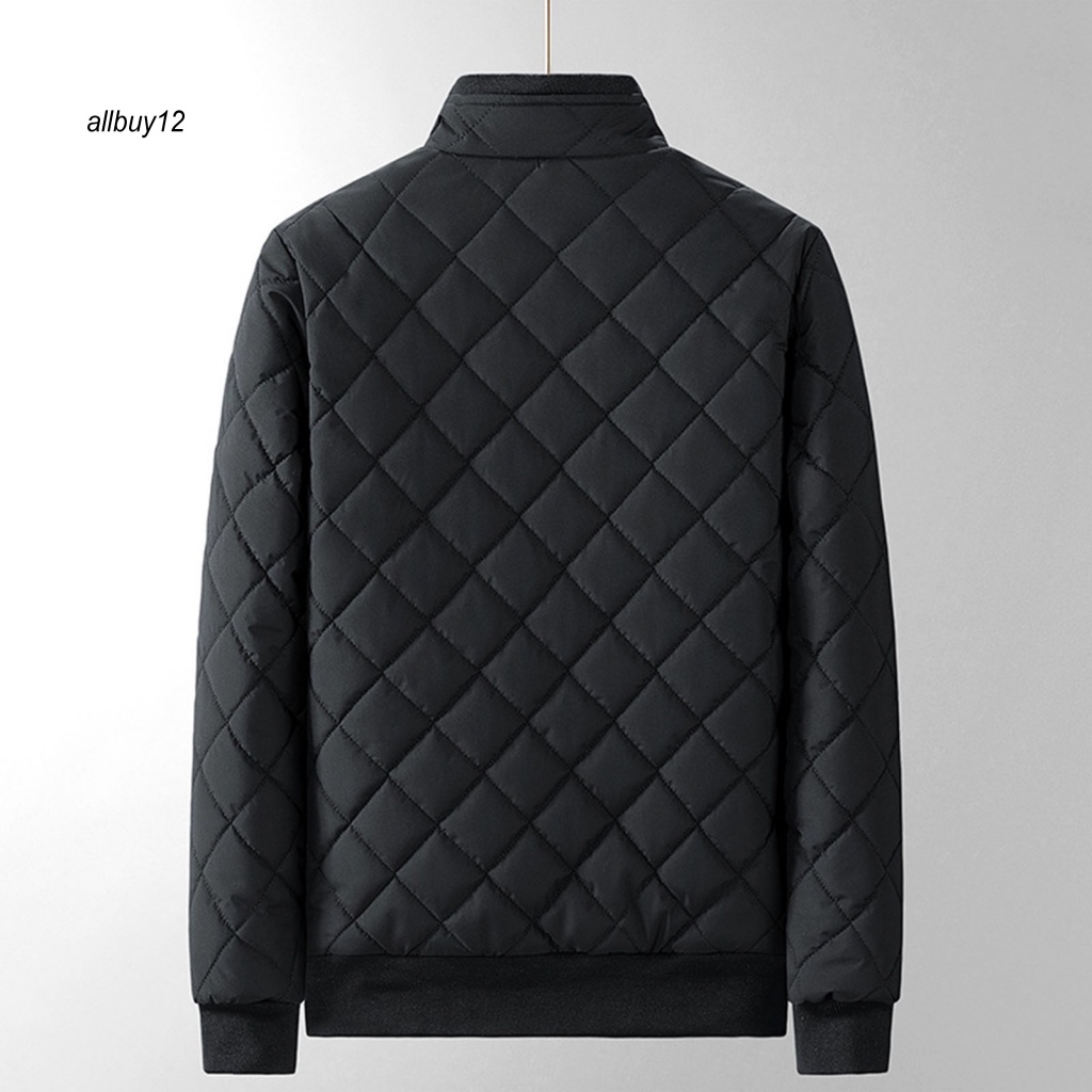 Áo Khoác Phao Lót Lông Cừu Lót Lông Cừu Giữ Ấm Mùa Đông in Nổi Hình Thoi Lót Lót Lót Vải Lông Cừu Cho Nam