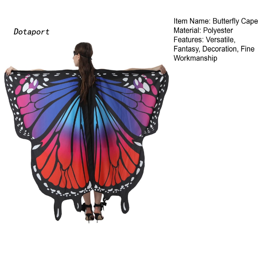 Dotaport Cánh Bướm Áo Choàng Sáng Và Sáng Thiết Kế Linh Hoạt Cho halloween Bắt Mắt