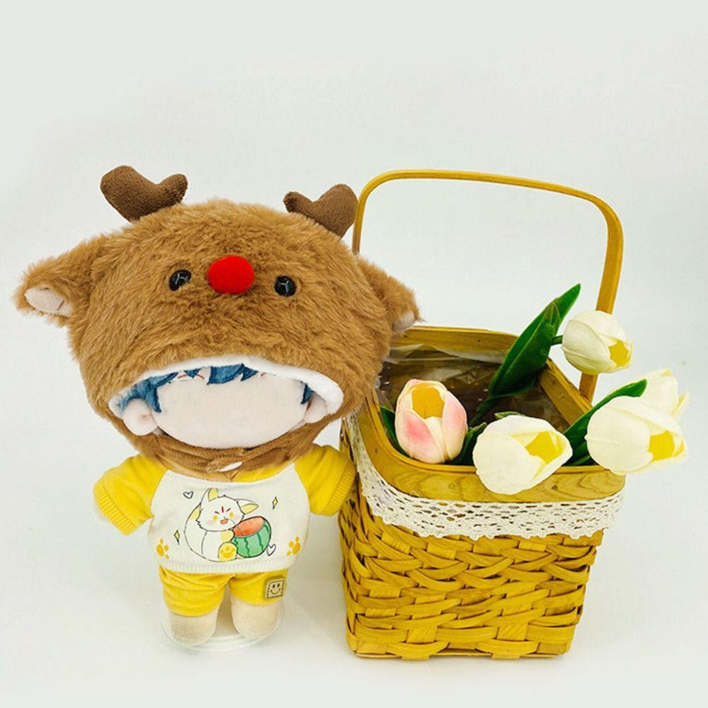 Mũ Nhồi Bông 20cm Hình Động Vật Dễ Thương