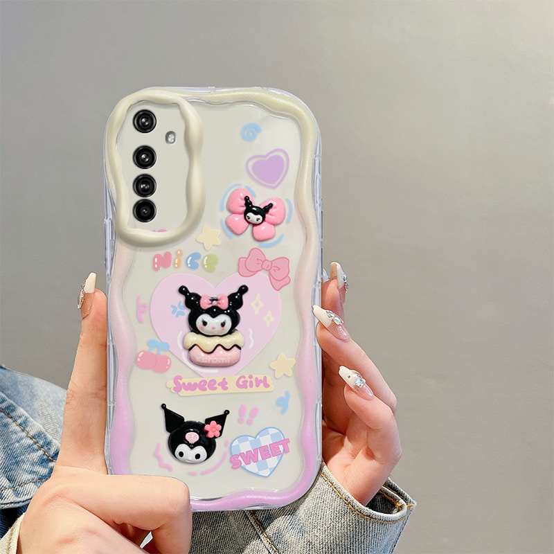 Ốp lưng realme 6 Dễ Thương Ốp Điện Thoại Gắn Búp Bê Hoạt Hình 3d Thời Trang Cho realme 6