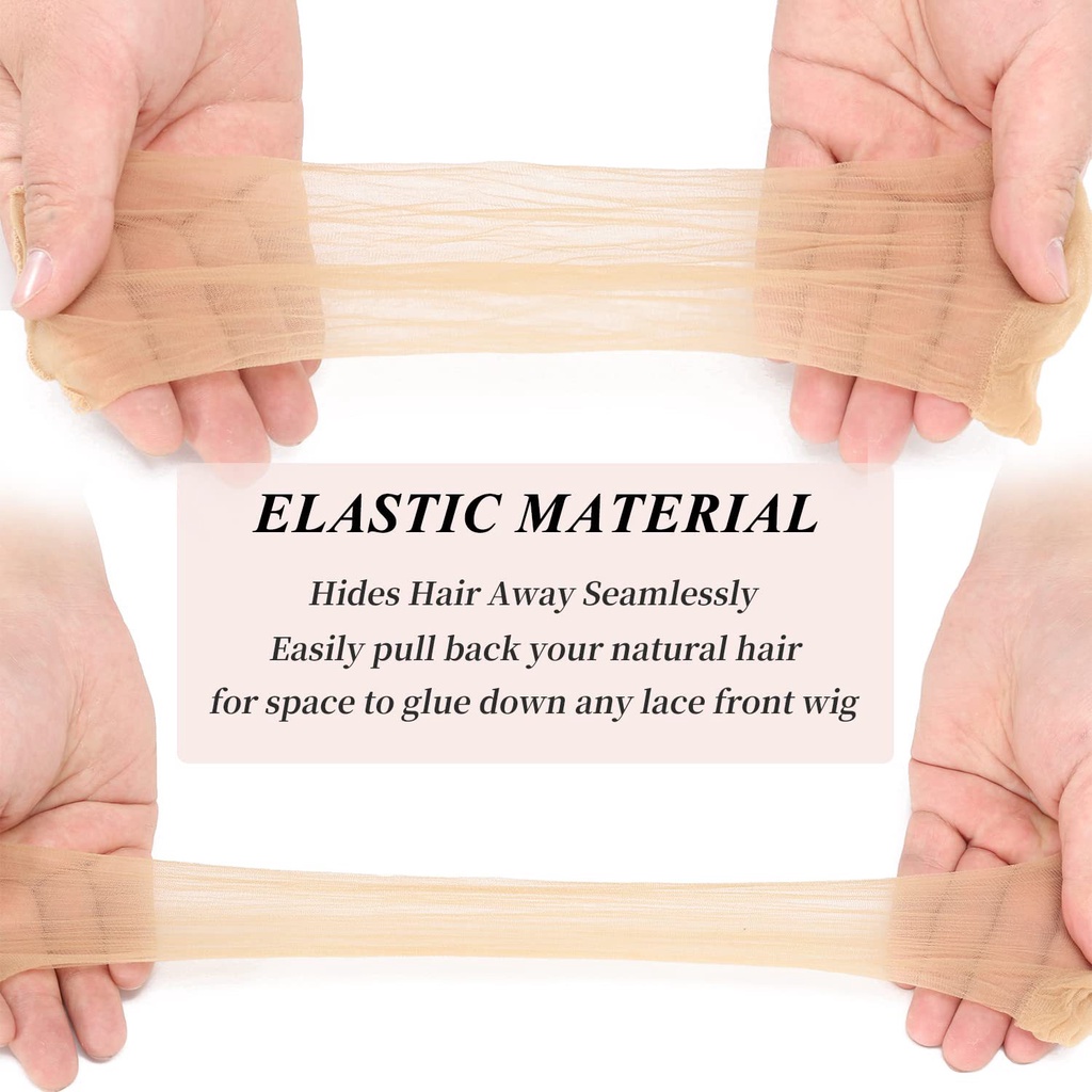 Hd Mũ Lưới Đội Tóc Giả Vô Hình hd Co Giãn Bằng Ren Lưới Trong Suốt Bán Sỉ