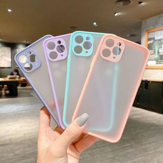 Ốp Điện Thoại pc Cứng + Silicon Trong Suốt Đơn Giản Sang Trọng Cho iphone xs max 12 11 xr x silicone