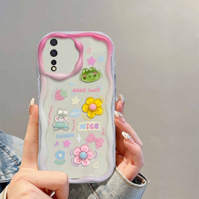 Ốp lưng vivo s1 Ốp Điện Thoại Đính Búp Bê 3d Dễ Thương Cho vivo s1