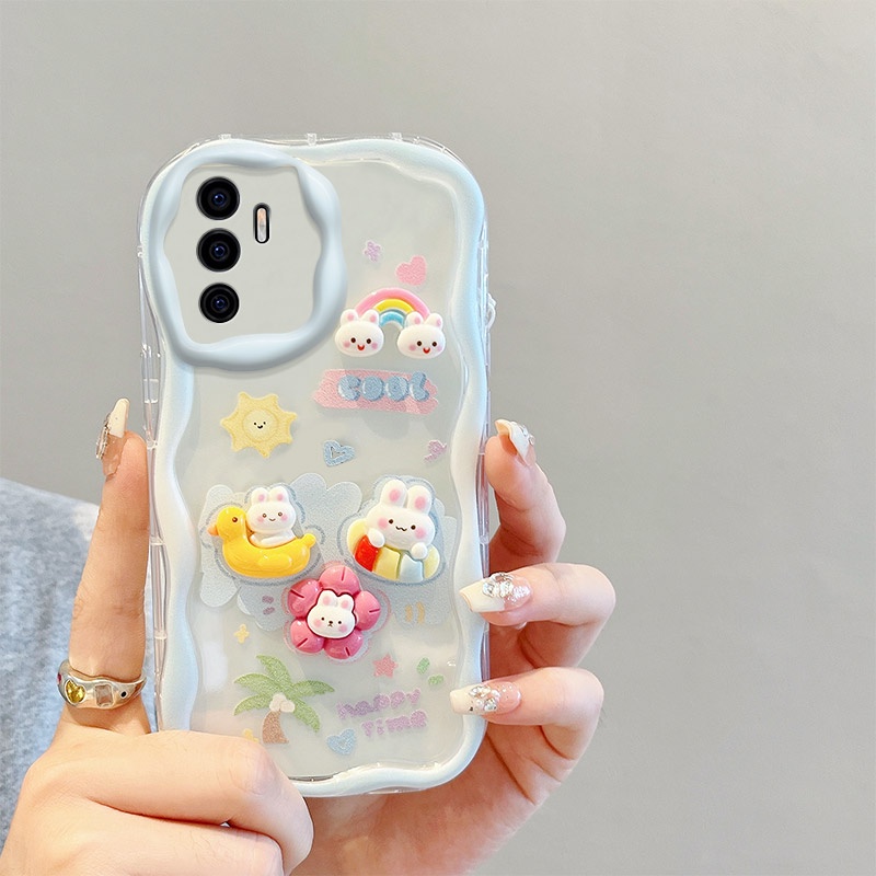 Ốp lưng vivo v23e Ốp Điện Thoại Đính Búp Bê 3d Dễ Thương Cho vivo v23e