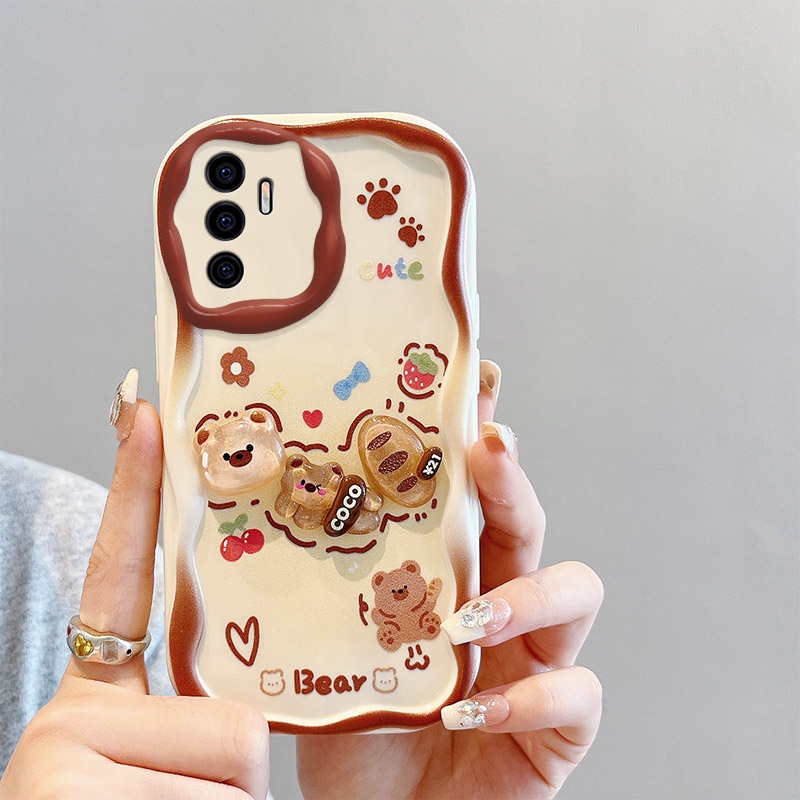 Ốp lưng vivo v23e Ốp Điện Thoại Đính Búp Bê 3d Dễ Thương Cho vivo v23e