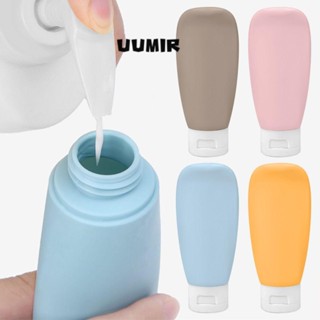 UUMIR Set 4 Chai Nhựa Rỗng 60ml Đựng Mỹ Phẩm / Dầu Gội Tiện Dụng Khi Đi Du Lịch