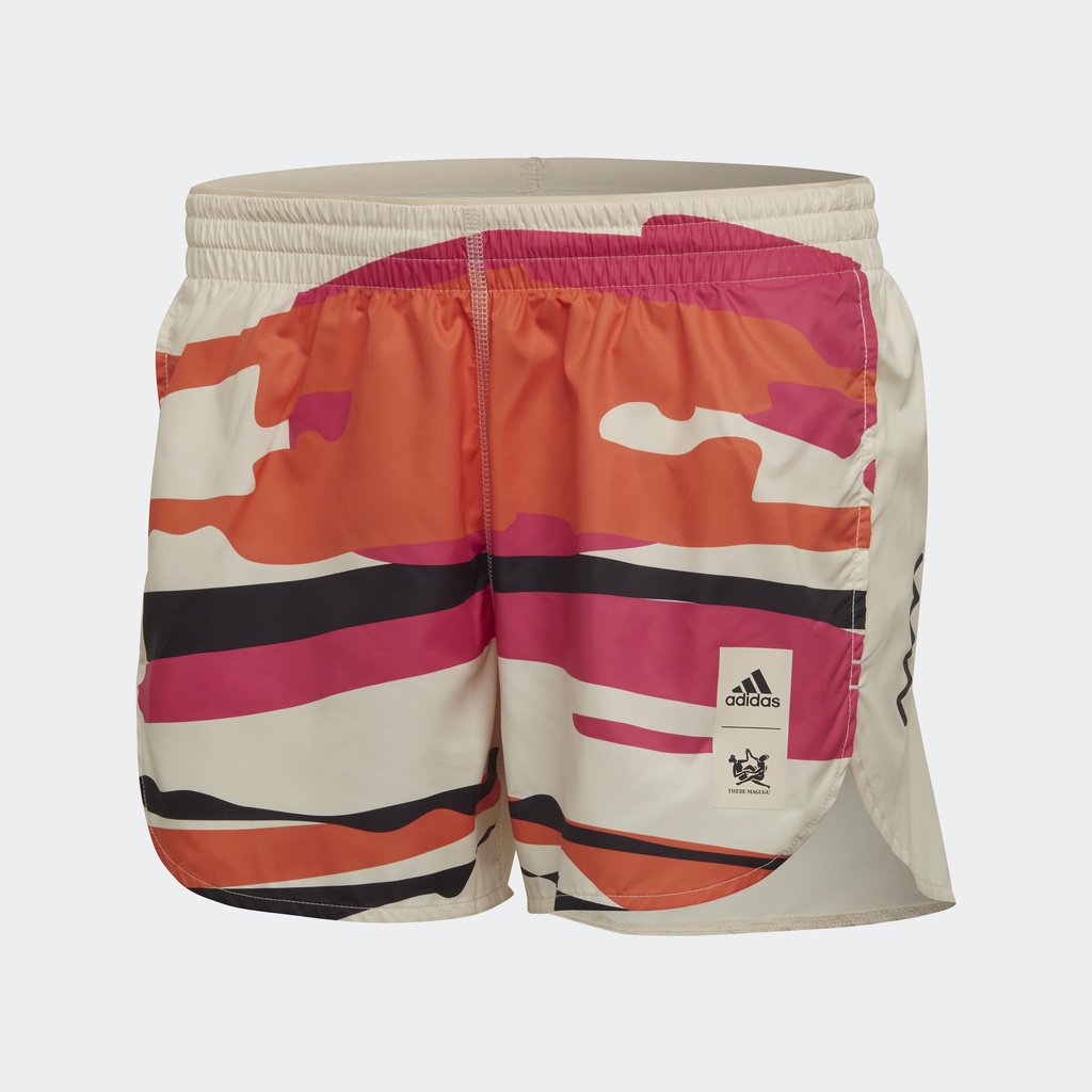 adidas Chạy Quần Short Chạy Bộ Run Fast Thebe Magugu Nữ Be HL1736