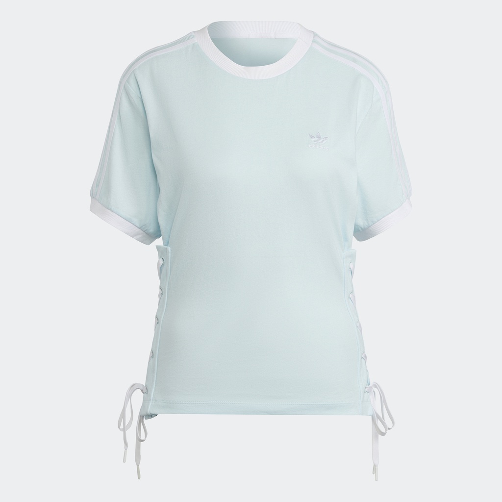 adidas Phong cách sống Áo Thun Đan Dây Always Original Nữ Màu xanh da trời HK5063