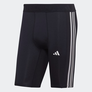 adidas Tập luyện Quần Short Bó Tập Luyện 3 Sọc Techfit Nam Màu xanh da trời HK2339