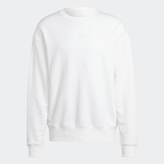 adidas Phong cách sống Áo Sweatshirt Vải Thun Da Cá ALL SZN Nam trắng IC9805