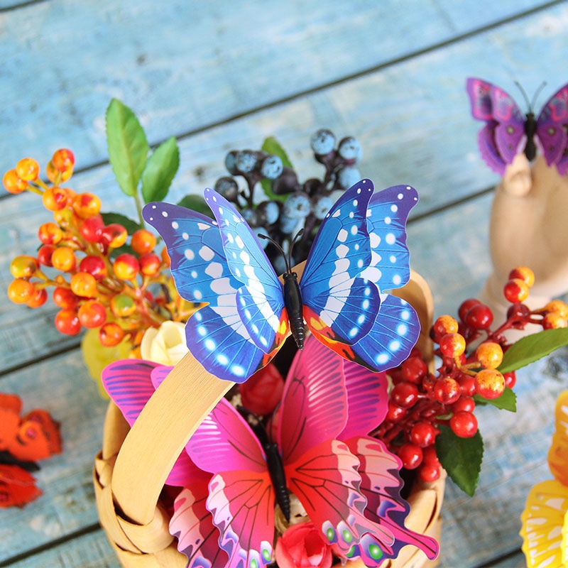 12 Miếng Dán Tường Hình Con Bướm