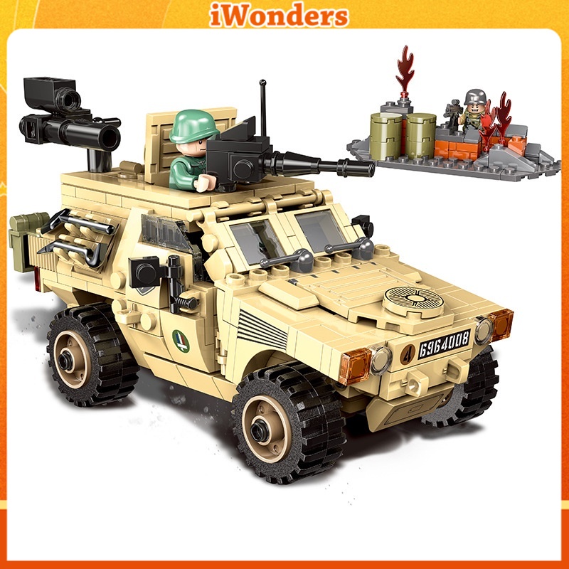 Mô Hình Lắp Ráp Lego Cảnh Sát Quân Đội Độc Đáo