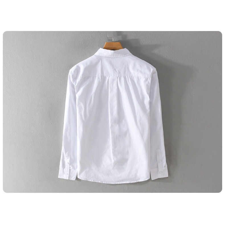 Áo Sơ Mi Nam Tay Dài Dáng Rộng Thời Trang