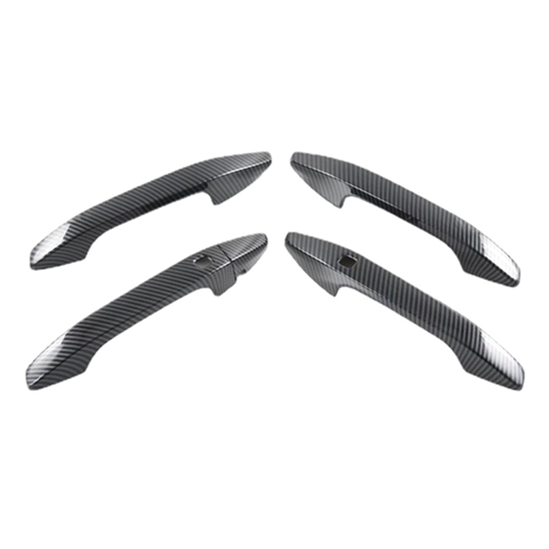 Miếng Dán Tay Cầm Cửa Xe Hơi Bằng Sợi carbon Thay Thế Chuyên Dụng Cho kia sportage 2021 2022