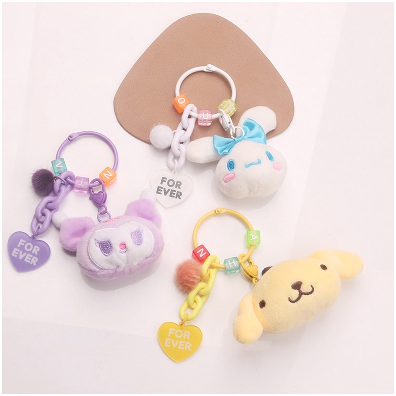 Hoạt Hình Móc Khóa Hình sanrio kuromi melody Nhiều Màu Sắc Bằng acrylic