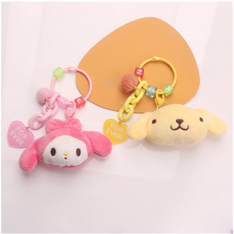 Hoạt Hình Móc Khóa Hình sanrio kuromi melody Nhiều Màu Sắc Bằng acrylic