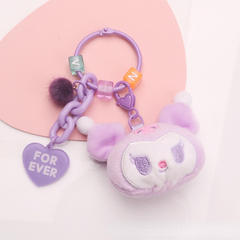Hoạt Hình Móc Khóa Hình sanrio kuromi melody Nhiều Màu Sắc Bằng acrylic