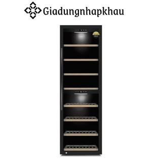 Tủ trữ rượu vang caso wineexclusive 180 smart, chứa được 180 chai, màn hình led,nhập đức, bh 12 tháng, giadungnhapkhau19