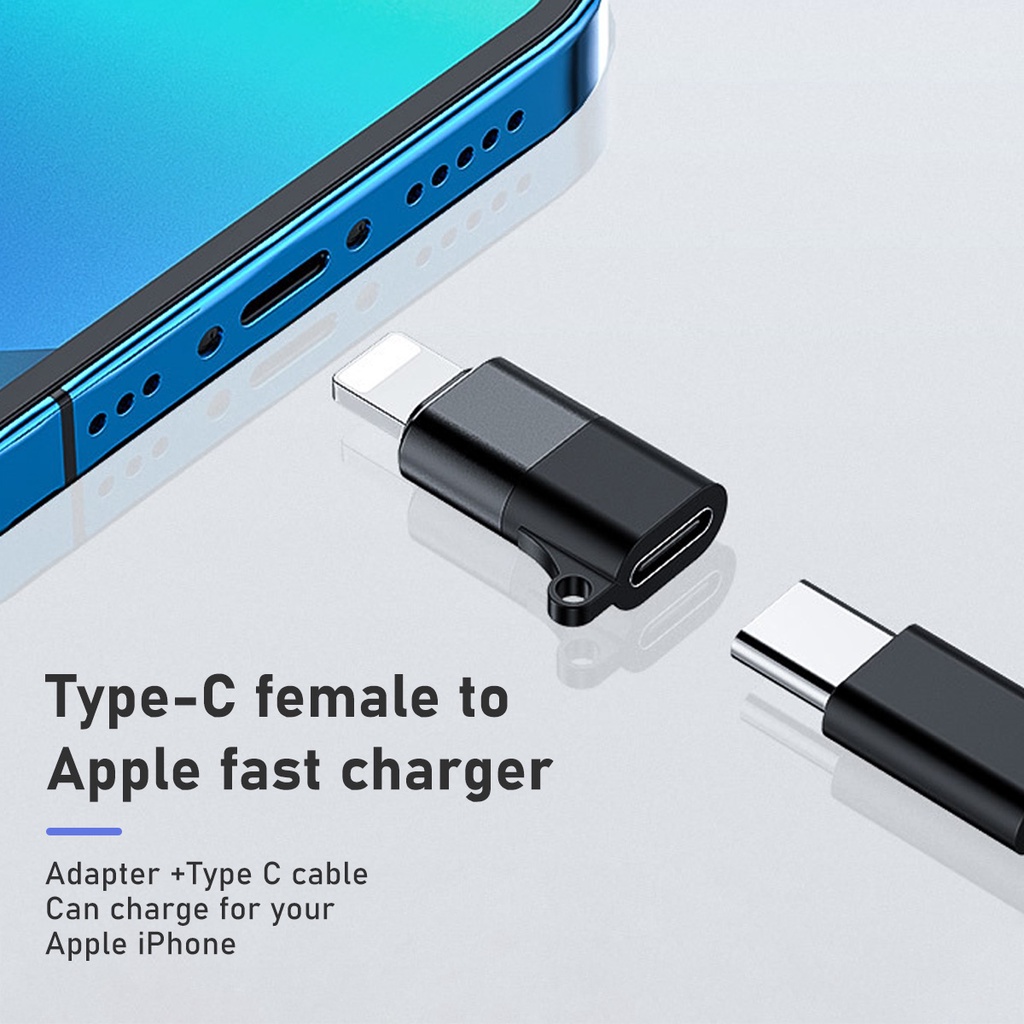 Đầu chuyển đổi OTG mini FONKEN USB-C sang đầu cắm tai nghe Type-C thích hợp cho i-Phone Pad