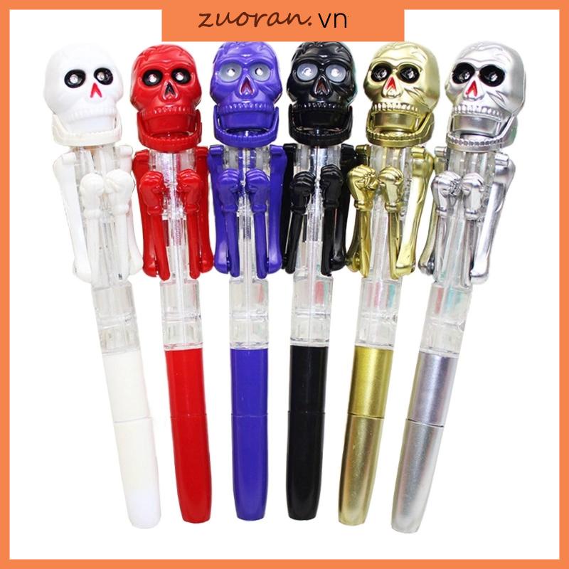 Zuoo Bút Bi Tạo Hình Đầu Lâu halloween Vui Nhộn Cho Bé
