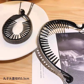 Dây Buộc Tóc Đính Đá Lấp Lánh Thời Trang Cho Nữ