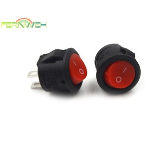 Bộ 10 công tắc tròn đường kính 16mm mini 2 pin on-off 3a / 250v