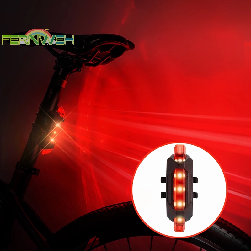 Bộ Đèn Pha led usb Kèm Sạc Chuyên Dụng Cho Xe Đạp mtb