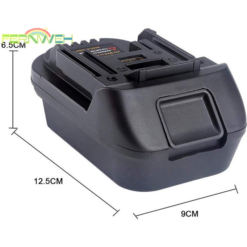 Bộ Chuyển Đổi usb Cho 20v dewalt Dc200 milwaukee m18 makita 18v