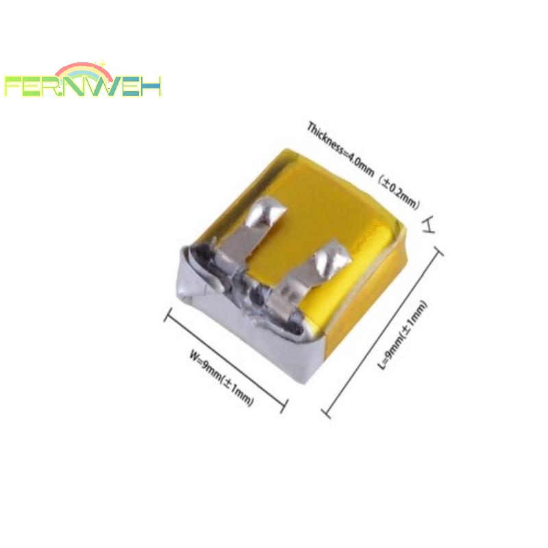 3,7v 30mah 401012 Tai Nghe bluetooth Polyium Polimer Có Thể Sạc Lại