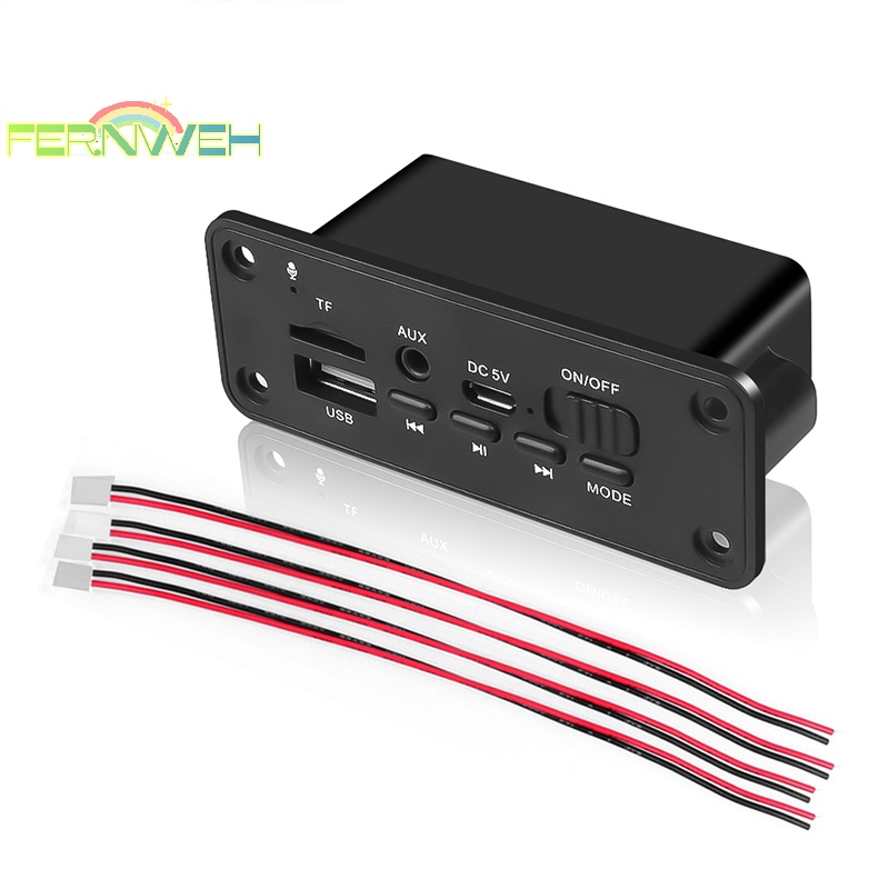 Mô Đun Giải Mã radio fm bluetooth 5.0 mp3 2 * 3w Chuyên Dụng Cho Xe Hơi