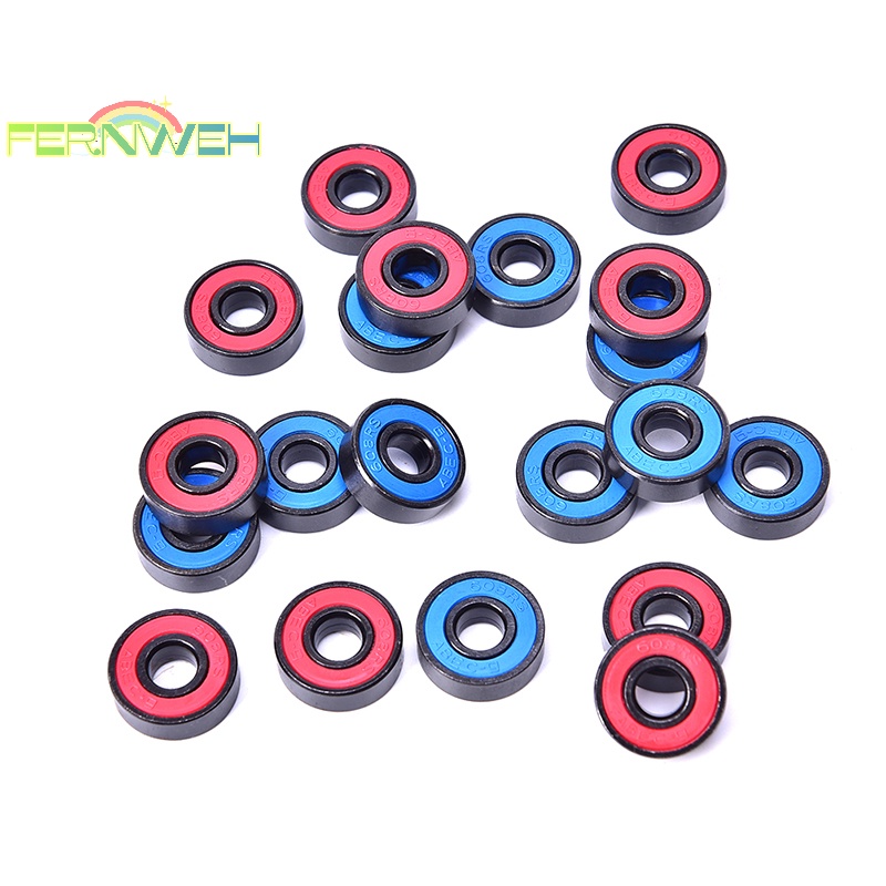Set 10 Vòng Bi Thép 608 2rs 608rs 608-2rs Chất Lượng Cao