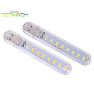 Đèn led mini 5v 8 bóng cổng usb cho máy tính